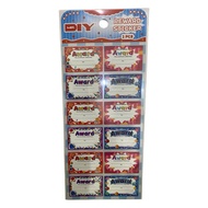 Certificate of Award Colourful Reward Sticker Set (2 pcs)