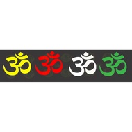 OHM|AUM|OM STICKER| BIKE STICKER| MIROR STICKER| INDIAN TAMIL GOD| POOJA ROOM| STICKER FOR YOUR CAR