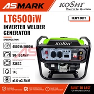 KOSHI LUTIAN LT6500iW 240V 5000W 236CC 160AMP 2 in 1Inverter Welder Generator Portable Gasoline Gene