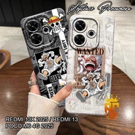 Case Xiaomi Redmi 13x - Redmi 13 - Redmi poco M6 Motif Gear 5 One Piece - Case hp - Redmi Case [CD6]