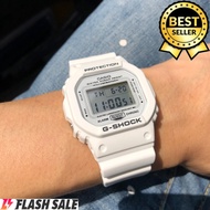 Casio DW5600 Digital All White Waterproof Resin Band Watch for Men Watch for Women(with box)