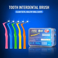 20pcs Interdental Brush For Braces Teeth Cleaning Orthodontic Brushes For Braces Soft Hair Tooth-floss Oral Care Cleaning Tools
