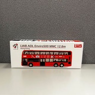 微影 TINY 龍運 LWB 巴士 模型 ADL Enviro500 MMC 12.8m 12.8米 微影 印記 Tiny Memory  皇后山 廣告 限定 包E43 線貼紙 機場