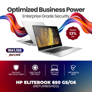 HP EliteBook 850 G5/G6 15.6" Refurbished Laptop