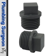 200 Pcs Paip Pvc Plumbing Pipe Connector Paip Toilet Bathroom Paip Pvc Fitting 1/2" Plug