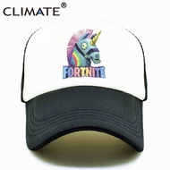 CLIMATE New Fortnite Mesh Trucker Cap Hat Hot Game Fortnite I Am A Bush Summer Baseball Net Trucker