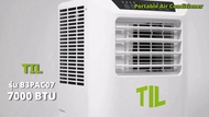 TIL แอร์เคลื่อนที่ Portable Air Conditioner ขนาด 7000 BTU รุ่น B3PAC07 ขนาด 7000 BTU As the Picture One