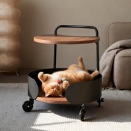 【抱抱推車】人寵共用 | 金屬可移動式茶几推車