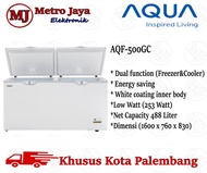 Chest Freezer AQUA AQF-500GC 500 Liter AQF 500 GC Freezer Box AQUA