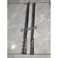 Bicycle rack Pole. Bicycle front rack Support