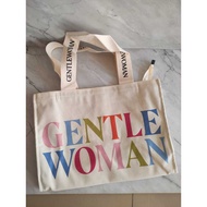 Gentle woman color tote bag/ Gentle woman shoulder bag