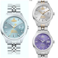 YIO9 [Original Single Top with Hard Goods] Queen Mother West Blue Dial Saturn Ladies Quartz Watch Ic