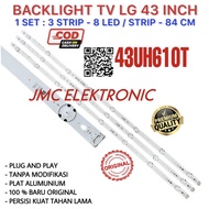 LG 43 INCH LED TV BACKLIGHT 43UH610T 43UH610 43UH BL 43IN 8K 3V LAMP
