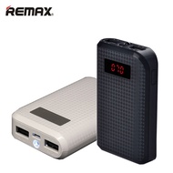 Remax 10000mAh Power Bank Universal Mobile Phones Portable Charger Powerbank Dual USB LED 10000mAh E