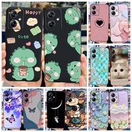Shockproof Case For Motorola Moto G54 / Moto G84 2023 Casing Cute Dinosaur Cartoon Soft Cover For Mo