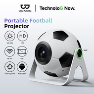 GOOJODOQ Mini Projector Automatic Keystone Correction Flexible Angle Projection Capable of 40 to 150