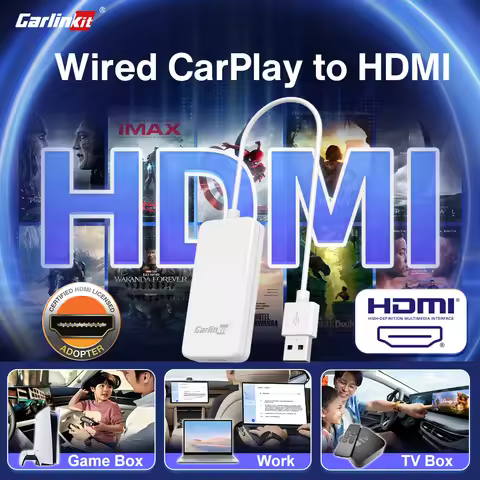 CarlinKit Car TV Mate Converter Video Input HDMI for Fire TV Stick Game or TV Set-top Box USB Adapte