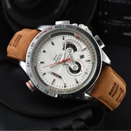 Fashion Multifunctional CARRERA Quartz Chronograph Running Second Steel Band Men's Watch
