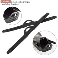 OKHALLO Swimming Fin Strap, Durable Elastic Flippers Fin Strap, Adjustable Rubber Fin Flippers Strap