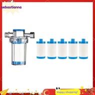 2 Set Household to Impurity Rust Sediment Washing Machine Water Heater Shower Shower Water Filter Fr