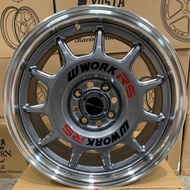 แม็กขอบ 15 Yusta C26 W-Work RS 4/100 (4ล้อ) งานล้อเบา