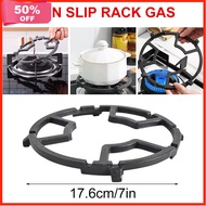 Universal Non Slip Cast Iron Stove Wok Support Rack Burner for Kitchen Wok Support Ring Cooktop Rack