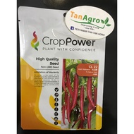 👉🏻ASLI👈🏻 Crop Power F1Varieti cili hibrid berkepedasan tinggi CL22 10gm