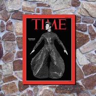 David Bowie Cover Magazine time Wooden Poster - Home Wall Decoration Display