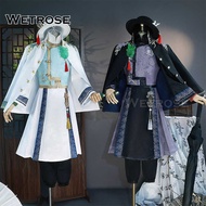 Tt \12304; Wetrose】 Touhou No Kirin Wu Chang Twins Xie Bian Fan Wujiu White Black Guard Cosplay Cos