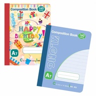Klong book Composition book A7 160 pages 58 / 92; MS: 302