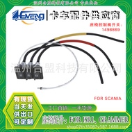 UNTUK ISRI/SCANIA Butang Suis Injap Kawalan Aras Tempat Duduk Lori OE: 1498869