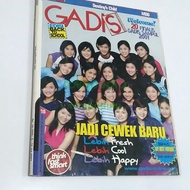 Majalah Gadis sampul tahun 2001 . majalah gadis tahun 2001