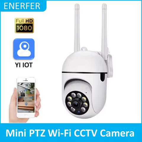 YI IOT APP 1080P HD Wireless Security WIFI Camera AI Powered Human Tracking, Motion Detection Alarm 