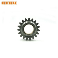 OTOM NC250 Start Double Gear (small) For ZONGSHEN NC250 Parts ZS177MM RX3 KAYO Motoland BSE Megelli 