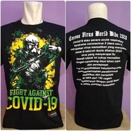 C0vid Motif T-shirt - 19