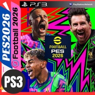 PES2026 eFootball 2026 เกม PS3 เวอร์ชั่นใหม่ อัปเดตล่าสุด 10/2025 อยู่ใน USB 3.0 ของแท้ ไม่ใช้แผ่น เ