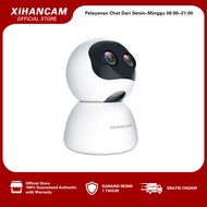 XIHANCAM 5MP Smart CCTV Zoom 10x IP Kamera Dual Lens 360 PTZ CCTV Indoor Wifi Jarak Jauh Lewat HP