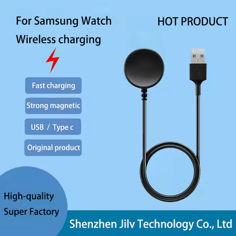 Portable Wireless Watch Charger For Samsung Galaxy Watch 5 Pro 5/4/3 Active 2/1Gear Sport/S3 Chargin