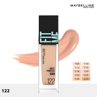 MAYBELLINE媚比琳 FIT ME反孔特霧粉底液 SPF22 122