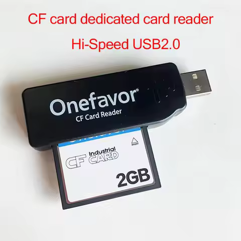 Universal High Speed USB2.0 CF Card Reader Compact Flash Card Reader for PC Laptop Computer