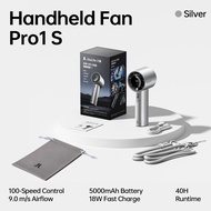 【รุ่นอัปเกรดใหม่】JisuLife Pro 1S พัดลมพกพา พัดลมมือถือ Mini Jet Fan 5000mAh เพิ่มฟังก์ชันปรับลมแรง 1