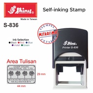 Shiny Stamp S-836 (Shiny square shape S836 Type S 836)
