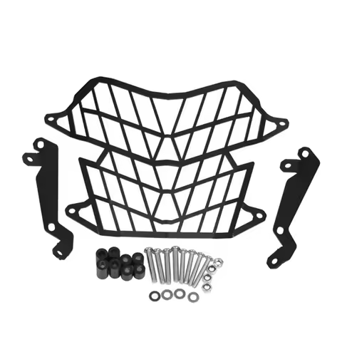 For Tenere 700 T7 T700 XTZ700 XTZ690 2019-2024 Headlight Guard Grille Cover Kit Head Lamp Protection