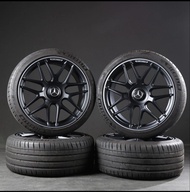 Benz CLA45s  W118原裝 19吋車鈴 連4條馬牌SC7車軚