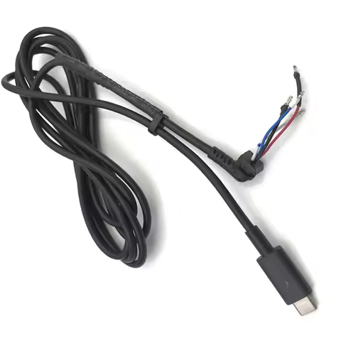 USB Type C Charging Cable DC Jack Plug Power Adapter Cable For Lenovo Laptop 45w 65w HP Dell Adapter