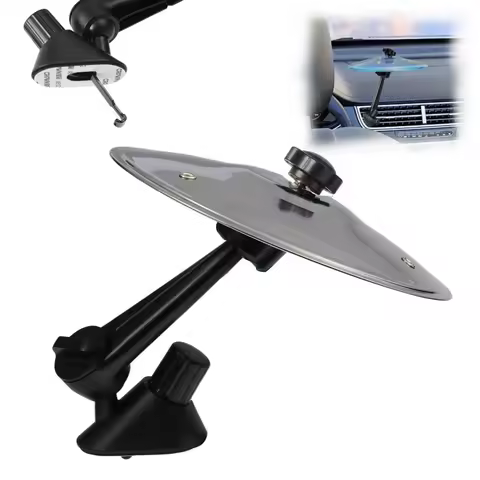 Car Cymbal Air Vent for Music Lovers Car Crash Cymbal Air Vent Mini Drum Cymbal Universal Auto Air V