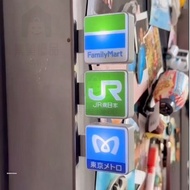 Tokyo Subway Magnetic Refrigerator Sticker 711 Convenience Store Luminous Light Plate LED Refrigerat