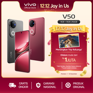 [ONLINE EXCLUSIVE] vivo V50 5G (8/256) Rounded-edge Design, ZEISS Group Potrait, 6000mAh Battery+90W