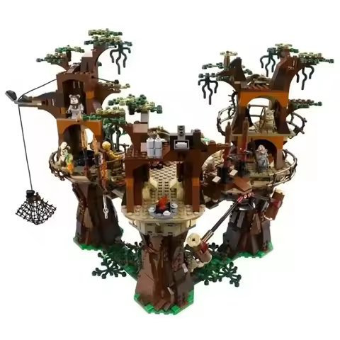 IN STOCK 1990PCS Star Plan Wars Ewok Village Building Blocks Toys Bricks for Children Compatible wit