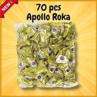 70pcs Apollo Roka Biskut Bola Coklat A1070P 6g